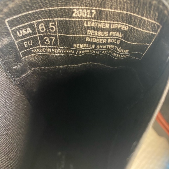 Antonio De Faria Black Suede Leather Chunky Chelsea Pull On Boot Grunge Punk 6.5 - Picture 16 of 16